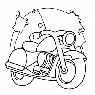 Cuki Rajzfilm Motor Szinezolap 23317-5097