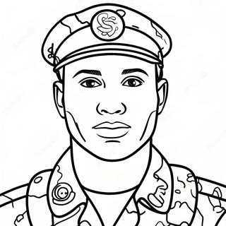 Katona Kamuflazs Egyenruhaban Szinezooldal 23795-5195