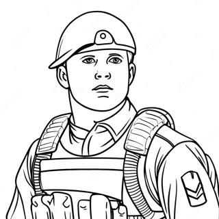 Katona Kamuflazs Egyenruhaban Szinezooldal 23795-5196