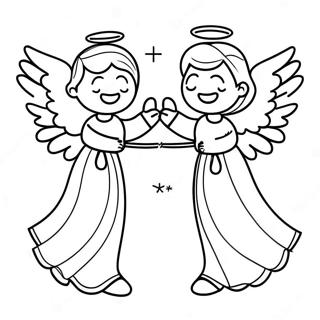 Enekes Angyalok Szinezolap 25341-5530