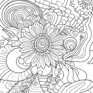 Meresz Formak Es Szinek Absztrakt Szinezolap 26437-5771