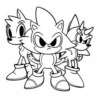 Szuper Sonic Baratokkal Szinezolap 2659-1762