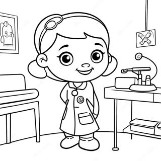 Doc Mcstuffins A Klinikan Szinezolap 27295-5938