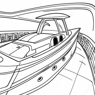 Luxus Jacht Vitorlazas Szinezolap 27571-6002