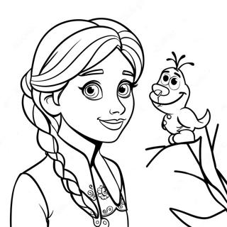 Anna Olaf Fal Szinezolap 27943-6087