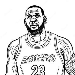 Lebron James Akcioban Szinezolap 28308-6157