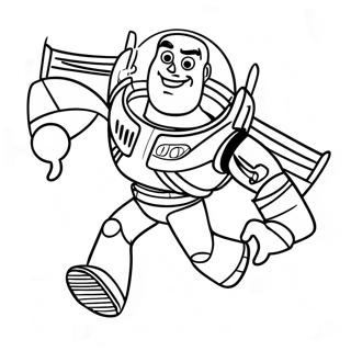 Buzz Lightyear Repules Szinezolap 28397-6179