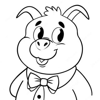 Porky Pig Masnival Szinezo Oldal 29119 6341