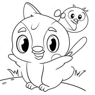 Tweety Madar Macskaval Szinezo Oldal 29120-6345