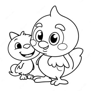 Tweety Madar Macskaval Szinezo Oldal 29120-6346