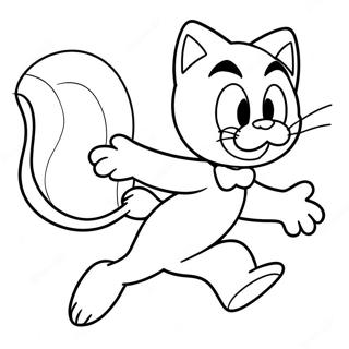 Sylvester A Macska Uldozi Tweety T Szinezo Oldal 29121-6350