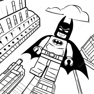 Lego Batman Gotham Varosban Szinezolap 29298 6390