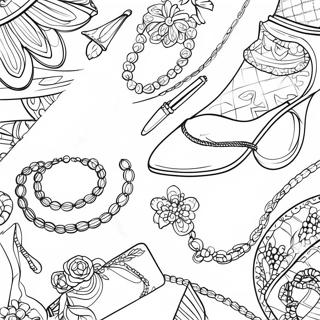 Sikkes Kiegeszitok Divat Szinezolap 29668-6469