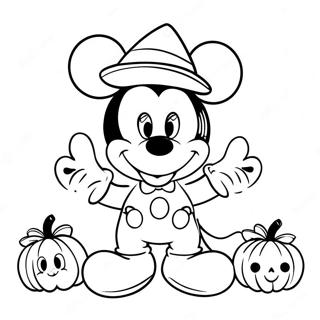 Disney Halloween Színezők