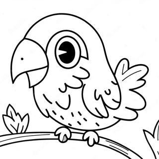 Szines Papagaj Szinezolap 3094 2497