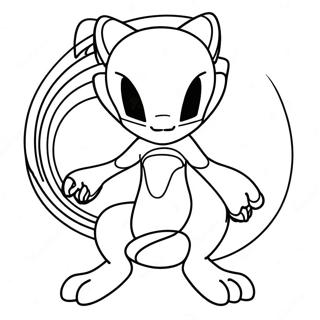 Mewtwo Pszichikai Kepessegekkel Szinezolap 33074-7217