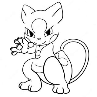 Mewtwo Pszichikai Kepessegekkel Szinezolap 33074-7218