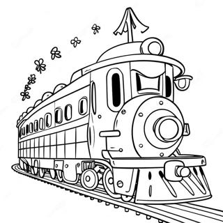 Izgalmas Cirkuszi Vonat Szinezolap 33539 7326