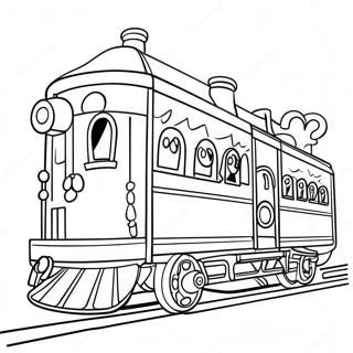 Izgalmas Cirkuszi Vonat Szinezolap 33539 7327