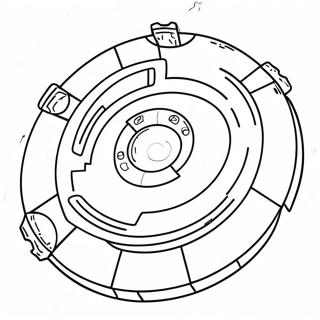 Beyblade Csata Arena Szinezolap 34618-7554