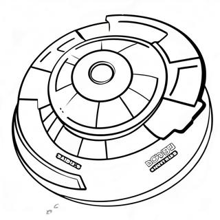 Beyblade Csata Arena Szinezolap 34618-7555