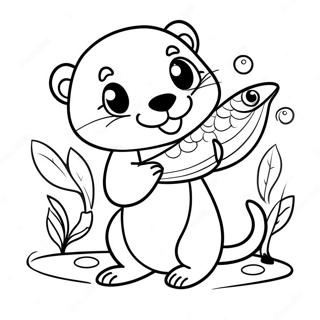 Aranyos Vidra Halat Tart Szinezolap 36694-8019