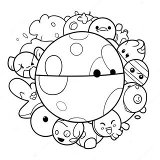 Pokeball Pokemonokkal Korulveve Szinezolap 36787 8043