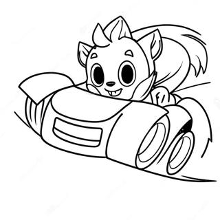 Blaze Egy Gyors Versenyen Szinezolap 37557 8206