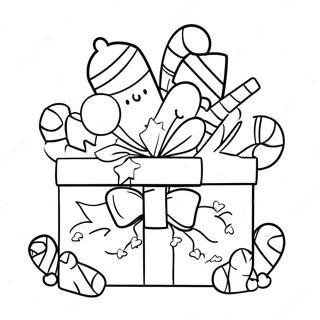 Unnepi Karacsonyi Ajandek Cukorpalcikakkal Szinezolap 39019 8531