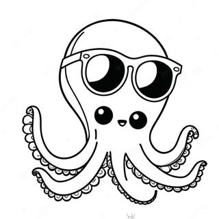 Aranyos Polip Napszemuvegben Szinezolap 39105 8552