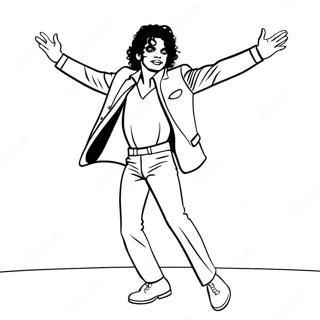 Michael Jackson Színezők