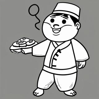 Sushi Sef Akcioban Szinezolap 40639-8883