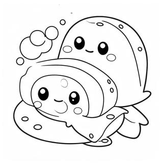 Aranyos Rajzfilm Sushi Szinezolap 40641-8889