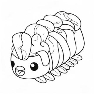 Aranyos Rajzfilm Sushi Szinezolap 40641-8890