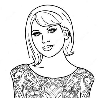 Taylor Swift A Grammy Dijatadon Szinezolap 4111 1165