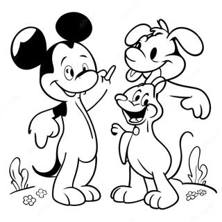 Bolondos Allatbaratok Szinezo Oldal 42271 9244