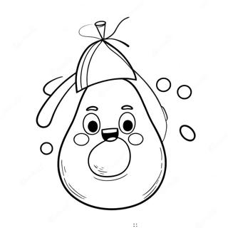 Avokado Bulis Kalapban Szinezolap 44259 9685