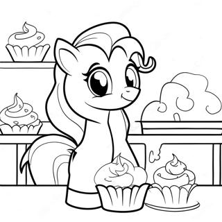 Pinkie Pie Muffint Sut Szinezolap 45140-9885