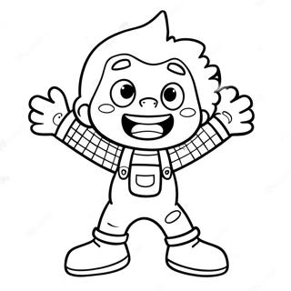 Chuckie Finster Legyozi A Felelmeit Szinezolap 45493-9965