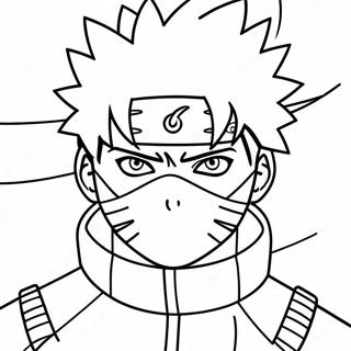 Kakashi Sharingannal Szinezolap 46322-10135