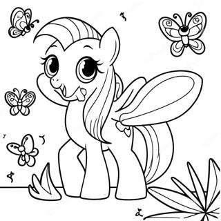 Fluttershy Színezők