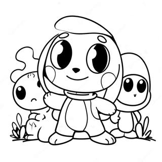 Felszeg Fiu Jatszik A Baratokkal Szinezo 47640-10428