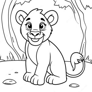 Madagaszkari Alex Az Oroszlan Szinezolap 48792 10687