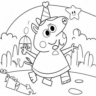 Peppa Malac Egy Varazslatos Kastelyban Szinezolap 4923 1478