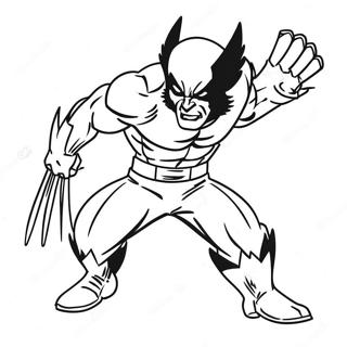 Wolverine Akcioban Szinezolap 49250-10776