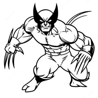 Wolverine Harci Pozban Szinezolap 49252-10784