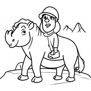 Kalandvagyo Jegkorszak Felfedezo Szinezolap 50917 11147