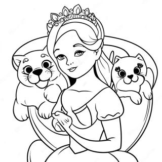 Duchess A Kiscicakkal Szinezolap 51178-11202
