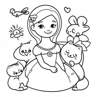 Duchess A Kiscicakkal Szinezolap 51178-11203