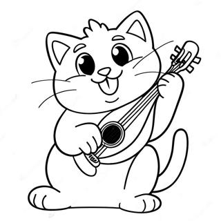 Scat Cat Jazzt Jatszik Szinezolap 51179 11207